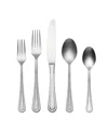 Oneida Hartwell Tumbled 42 Piece Flatware Set In Metallic