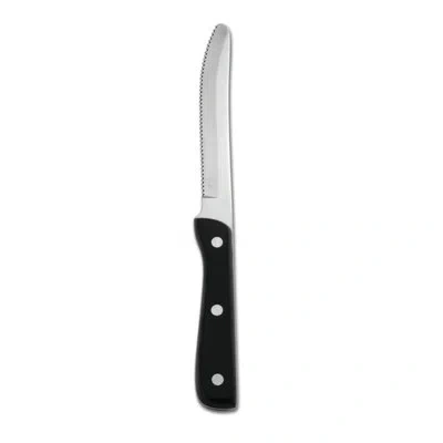 Oneida Hospitality Mustang 12 Piece Steak Knife Set In Black