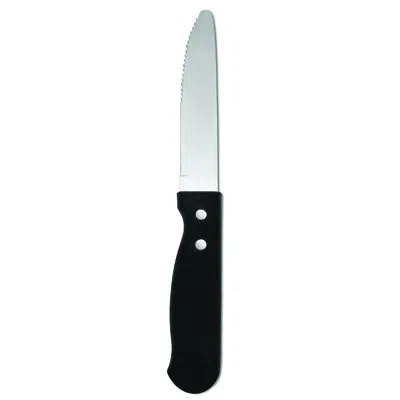 Oneida Hospitality Wrangler 12 Piece Steak Knife Set In Black