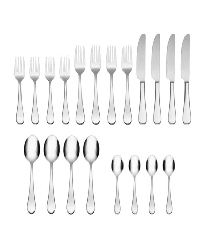 Oneida Icarus 20-piece Flatware Set In Silver