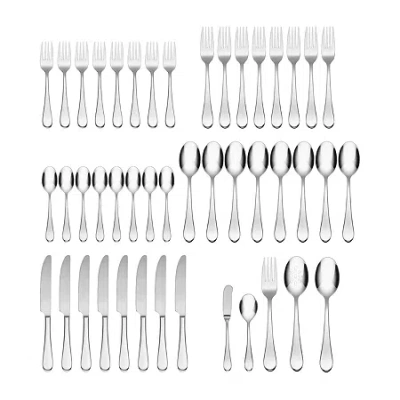 Oneida Icarus 45-pc. Flatware Set In Silver