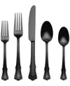 Oneida James Street Black 20-pc. Flatware Set, Service For 4 In Stainless