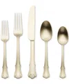 Oneida James Street Satin Champagne 20 Piece Flatware Set In Stainless