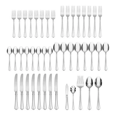 Oneida Juilliard 45 Piece Fine Flatware Set