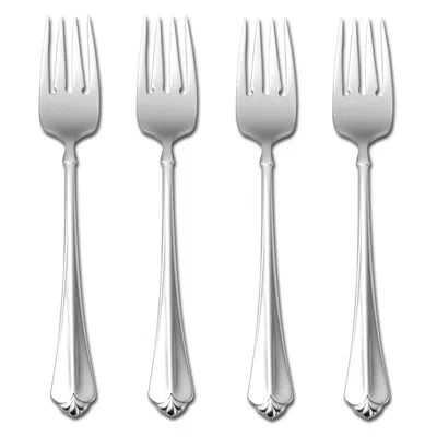 Oneida Juilliard Flatware Salad Forks, 18/10 Stainless Steel