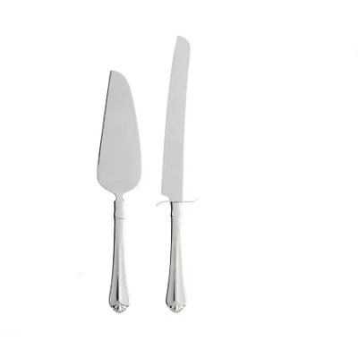 Oneida Julliard 2-pc. 18/10 Stainless Steel Cake Set In Silver