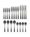 Oneida Kenbrook Tumbled 20 Piece Everyday Flatware Set, Service For 4 In Metallic