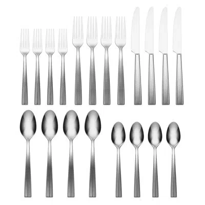 Oneida Kennedy 20 Piece Everyday Flatware Set, Service For 4