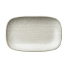Oneida Knit Rectangular Plates, 10 1/2", By Luzerne In Warm White