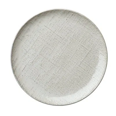 Oneida Knit Round Coupe Plates, 7", By Luzerne In Warm White