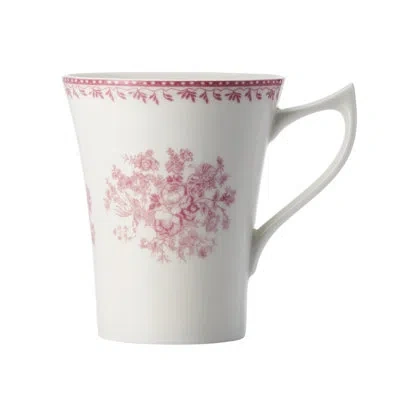 Oneida Lancaster Mugs, 13 Oz, By Luzerne In Warm White W,pink