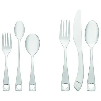Oneida Little Love 6 Piece Fine Flatware Progress Set
