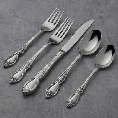 Oneida Louisiana 45 Piece Fine Flatware Set