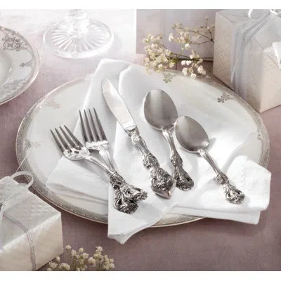 Oneida Michelangelo 5 Piece 18/10 Stainless Steel Flatware Set, Service For 1