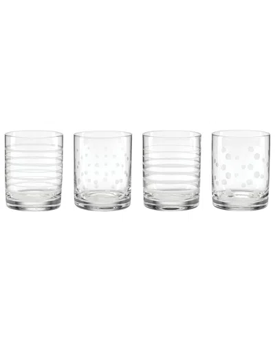 ONEIDA ONEIDA MINGLE DOF GLASSES, SET OF 4