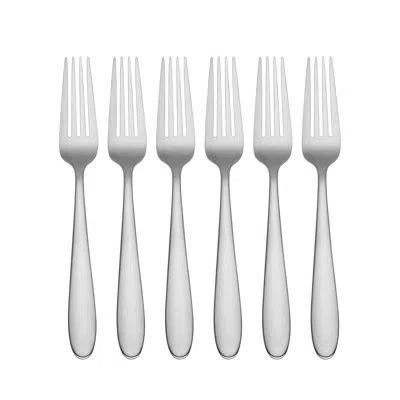 Oneida Modern Pillar Vale Everyday Flatware Dinner Forks