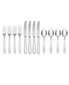 Oneida Mooncrest 12 Piece Everyday Flatware Set In Metallic