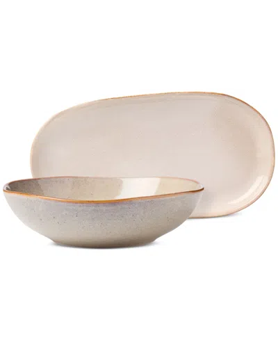 Oneida Organic Shades 2-pc. Serving Set In Brown
