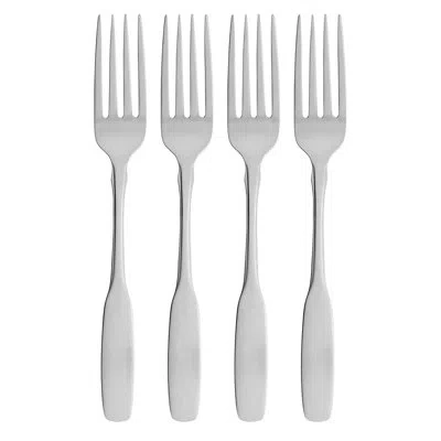 Oneida Paul Revere Flatware Dinner Forks, 18/10 Stainless Steel