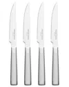 Oneida Performance 4-piece Stainless Steel Steak Knife Set In Gray