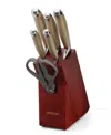 Oneida Preferred 7 Piece Stainless Steel Cutlery Set In Metallic And Stainless
