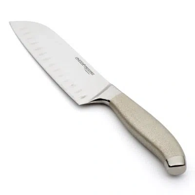Oneida Preferred Stainless Steel Santoku Knife In Champagne