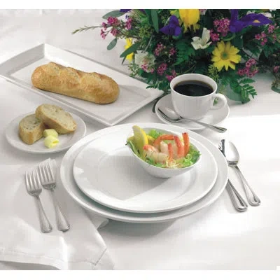 Oneida Queensbury Tall Cups, By Sant' Andrea In Dazzling White