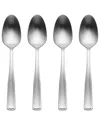 Oneida Reid Satin Dinner Spoons In Gray