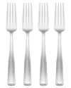 Oneida Reid Satin Salad Forks In Metallic
