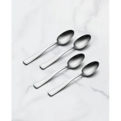 Oneida Reid Satin Teaspoons, Set Of 4