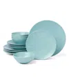 Oneida Roseto 12 Pc. Dinnerware Set, Service For 4 In Blue