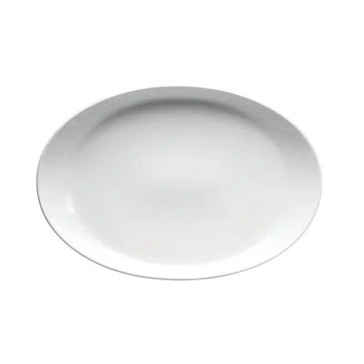 Oneida Royale Winged Platters, 15", By Sant' Andrea In Bright White