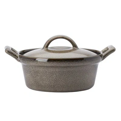Oneida Rustic Chestnut Casserole Dishes, 8 Oz, By Luzerne In Brown