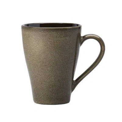 Oneida Rustic Chestnut Mugs, 9 Oz, By Luzerne In Brown;chestnut