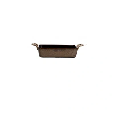 Oneida Rustic Chestnut Rectangular Baker Dishes, 7 Oz, By Luzerne In Brown