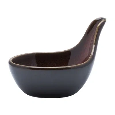 Oneida Rustic Crimson Small Tapas Spoons, 2 Oz, By Luzerne
