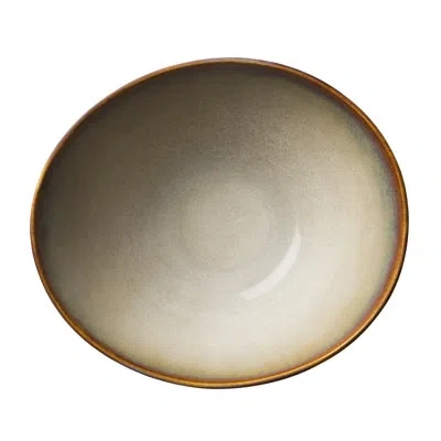 Oneida Rustic Sama Soup Bowls, 14 Oz, By Luzerne In Sama;natural