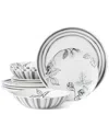 Oneida Sketchbook 12pc Dinnerware Set In White