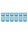 Oneida Stackables Drinkware, Set Of 12 In Blue