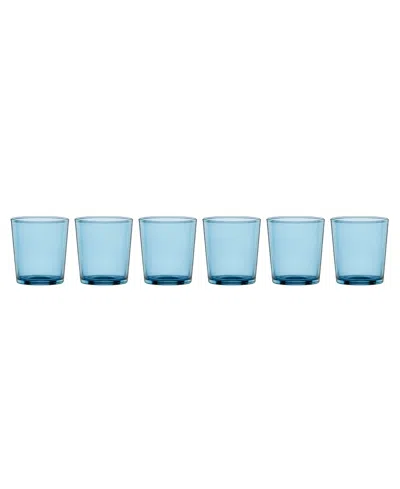 Oneida Stackables Shot Glasses, Set Of 6 In Blue