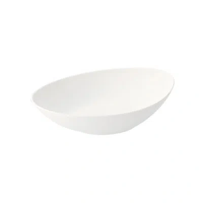 Oneida Stage Oval Soup Bowls, By Luzerne In Warm White