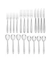 Oneida Storm 20 Piece Everyday Flatware Set, Service For 4 In Metallic