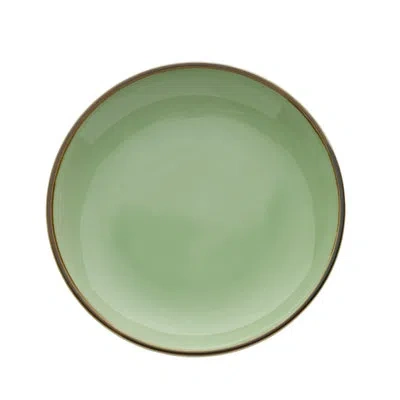 Oneida Studio Pottry Celadon Deep Plate,10 5/8 In By  (case Of 12) (porcelain)