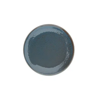 Oneida Terra Verde Dusk Coupe Plates Round, 8.25",by  In Blue