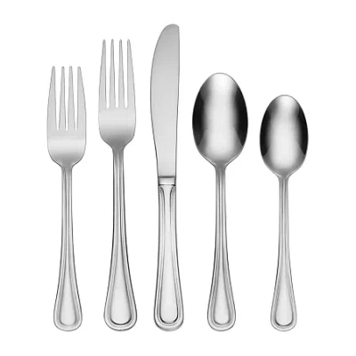 Oneida Tress 62-pc. Flatware Set In Silver