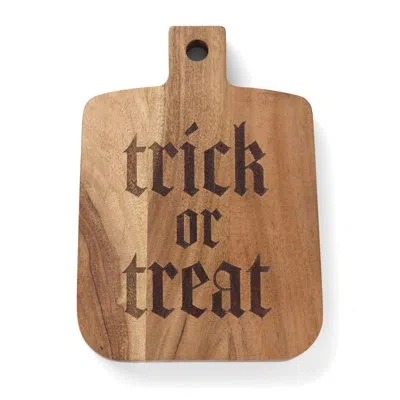Oneida Trick Or Treat Cheese Board In Black;brown