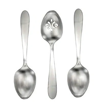 Oneida Vale 3 Piece Serving Spoon Set