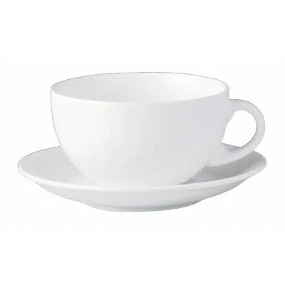 Oneida Verge Coffee Saucers, 6", By Luzerne In Warm White