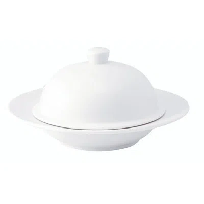 Oneida Verge Pasta Entree Plates, 12.25", By Luzerne In Warm White