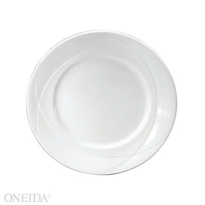 Oneida Vision Plates, Bone China By  In Bone White